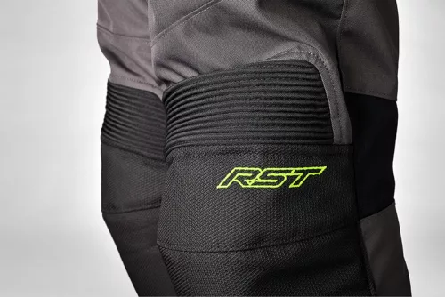 Pantaloni moto textil RST Endurance grafit/galben fluo