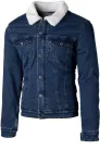 Geacă moto textil RST Sherpa Denim albastru