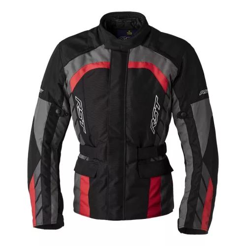 Geacă moto textil RST Alpha 5 negru/roșu