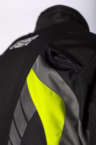 Geacă moto textil RST Pro Series Adventure-Xtreme Race Dept argintiu/bleumarin/galben