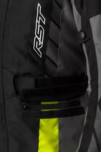 Geacă moto textil RST Pro Series Adventure-Xtreme Race Dept argintiu/bleumarin/galben