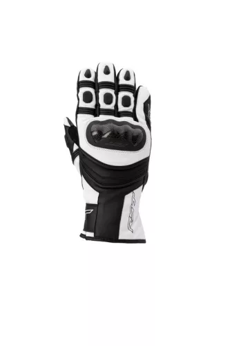 Mănuși moto impermeabile RST Sport Mid alb/negru
