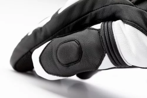 Mănuși moto impermeabile RST Sport Mid alb/negru