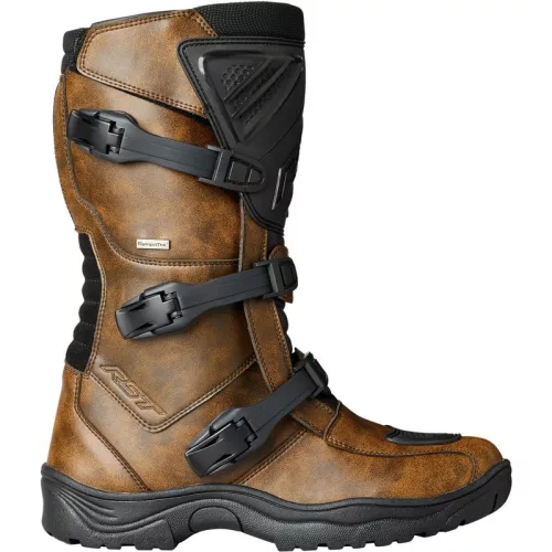 Cizme moto impermeabile RST Ambush maro