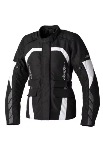 Geacă moto textil damă RST Alpha 5 negru/alb