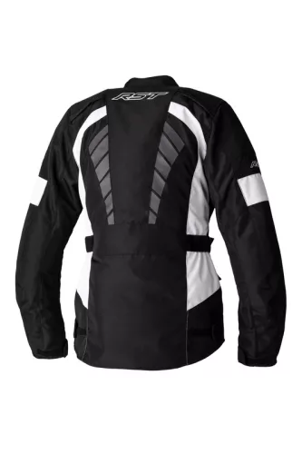 Geacă moto textil damă RST Alpha 5 negru/alb