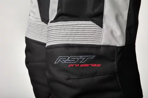 Pantaloni moto textil RST Ventilator-XT argintiu