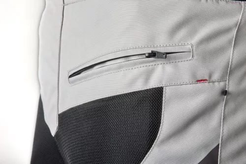 Pantaloni moto textil RST Ventilator-XT argintiu