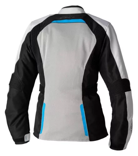 Geacă moto textil damă RST Ava Mesh argintiu/negru/albastru