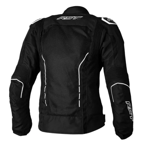Geacă moto textil damă RST S1 Mesh negru/alb