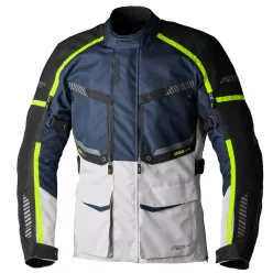 Geacă moto textil RST Maverick Evo bleumarin/argintiu