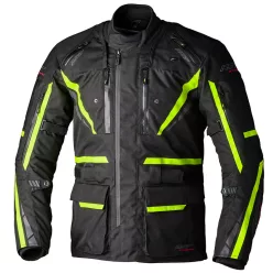   Geacă moto textil RST Pro Series Paragon 7 negru/galben fluo