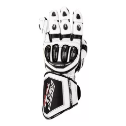 Mănuși moto damă RST TracTech Evo 4 alb/negru