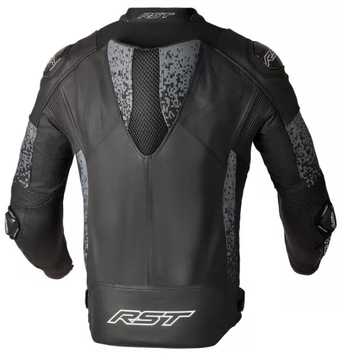 Geacă moto piele RST Pro Series Supersport-K negru/gri