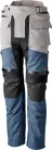 Pantaloni moto textil RST Vulcan argintiu/albastru