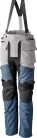 Pantaloni moto textil RST Vulcan argintiu/albastru
