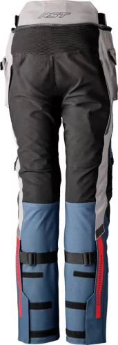 Pantaloni moto textil RST Vulcan argintiu/albastru