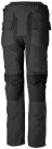 Pantaloni moto textil RST Vulcan picior scurt negru