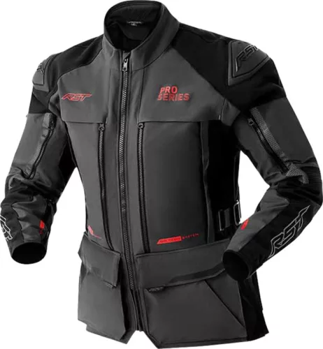 Geacă moto textil RST Pro Series Adventure D3O gri/negru