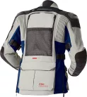 Geacă moto textil RST Pro Series Adventure D3O argintiu/albastru