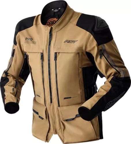 Geacă moto textil RST Pro Series Adventure D3O nisipiu/negru