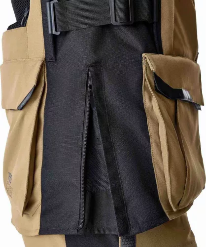 Geacă moto textil RST Pro Series Adventure D3O nisipiu/negru