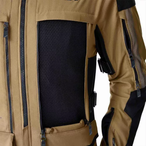 Geacă moto textil RST Pro Series Adventure D3O nisipiu/negru