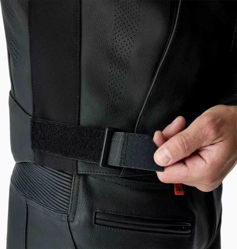 Geacă moto piele RST S1 D3O negru