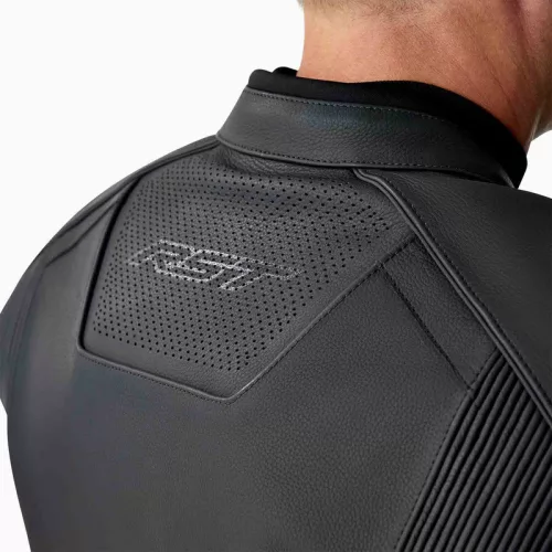 Geacă moto piele RST S1 D3O negru