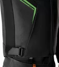 Geacă moto piele RST S1 D3O negru/verde fluo