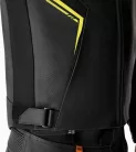 Geacă moto piele RST S1 D3O negru/galben fluo