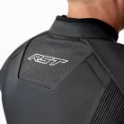 Geacă moto piele RST S1 D3O negru/alb