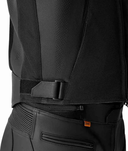 Geacă moto piele RST S1 Mesh D3O negru