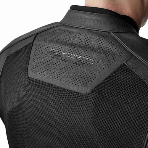 Geacă moto piele RST S1 Mesh D3O negru