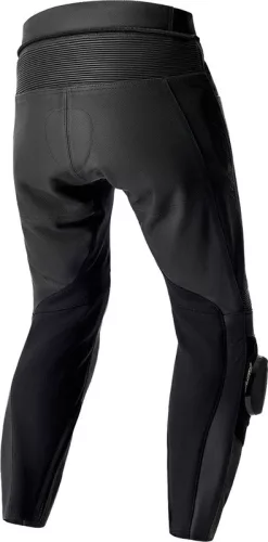 Pantaloni moto piele RST S1 D3O picior lung negru