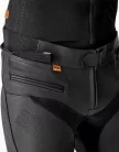 Pantaloni moto piele RST S1 D3O picior lung negru