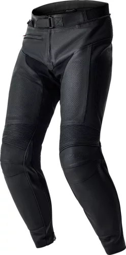 Pantaloni moto piele RST T2 D3O negru