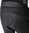 Pantaloni moto piele RST T2 D3O negru