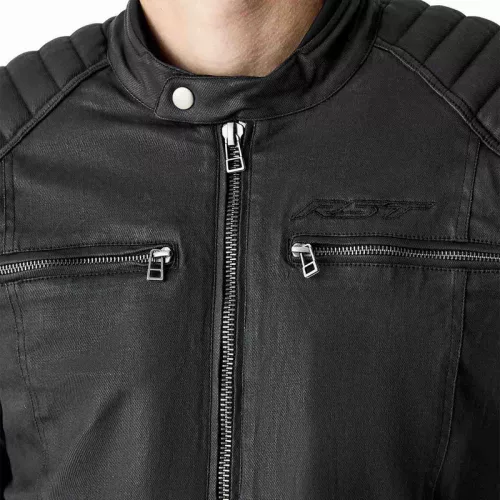 Geacă moto textil RST Brixton D3O negru