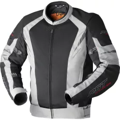   Geacă moto textil RST Pro Series Ventilator D3O negru/argintiu