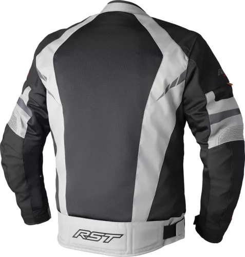 Geacă moto textil RST Pro Series Ventilator D3O negru/argintiu