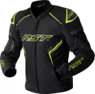 Geacă moto textil RST S1 D3O negru/galben fluo