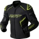 Geacă moto textil RST S1 D3O negru/galben fluo