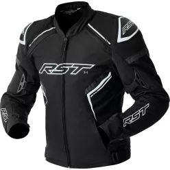 Geacă moto textil RST S1 D3O negru/alb