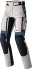 Pantaloni moto textil RST Pro Series Adventure D3O argintiu/albastru