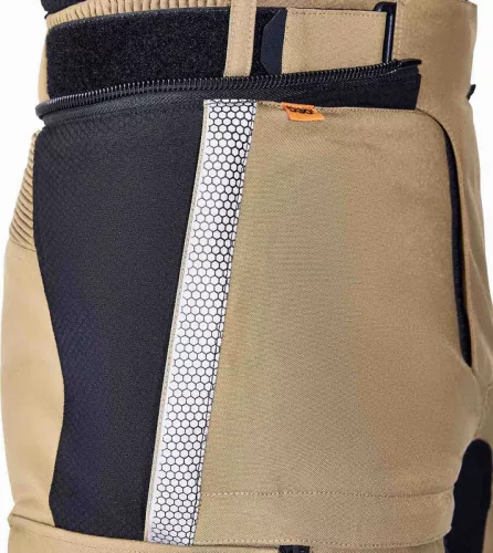 Pantaloni moto textil RST Pro Series Adventure D3O nisipiu/negru