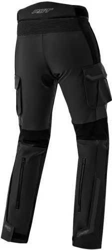 Pantaloni moto textil RST Pro Series Adventure D3O picior scurt negru
