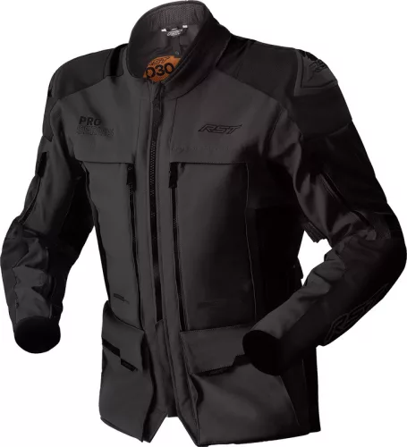 Geacă moto textil damă RST Pro Series Adventure D3O negru