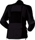 Geacă moto textil damă RST Pro Series Adventure D3O negru