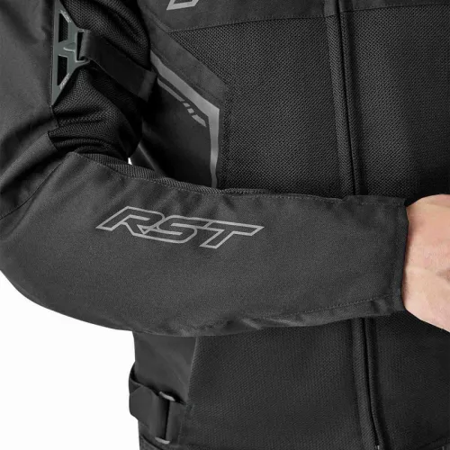 Geacă moto textil damă RST S1 Mesh D3O negru